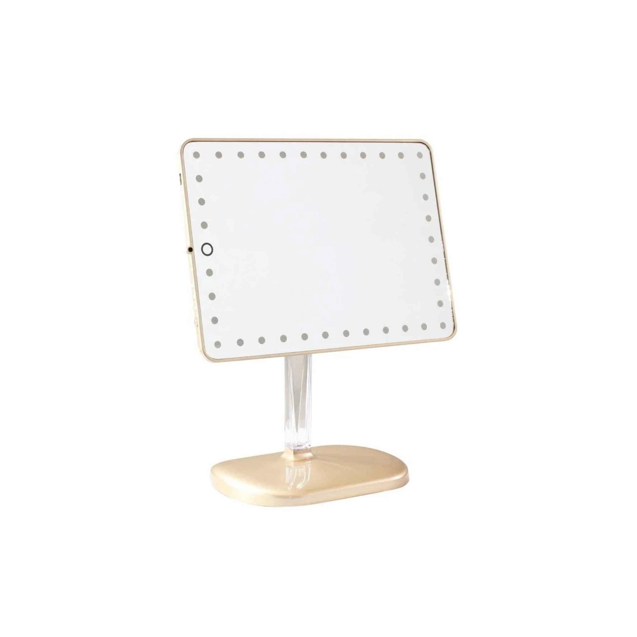 Impressions Home Touch Pro LED Makeup Mirror with Bluetooth Audio and USB Charger, цвет: Белый — фото 5