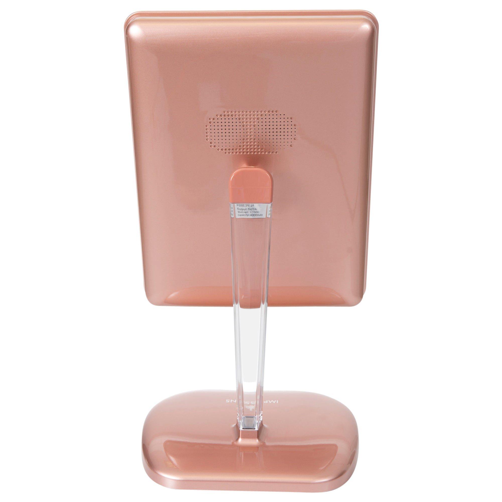 Impressions Home Touch Pro LED Makeup Mirror with Bluetooth Audio and USB Charger, цвет: Белый — фото 6