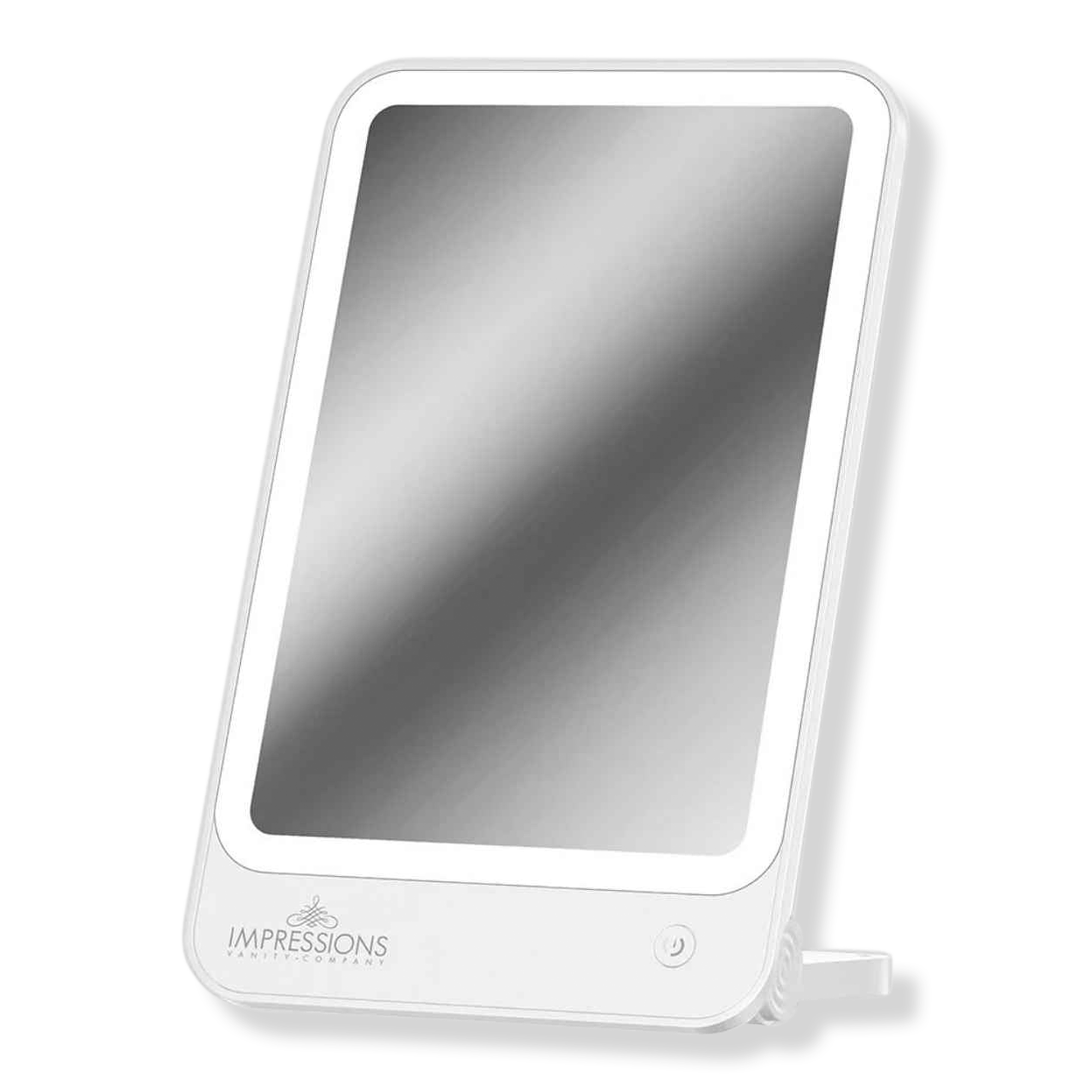 Impressions Home Chic Tri-Tone LED Makeup Mirror with Stand #1