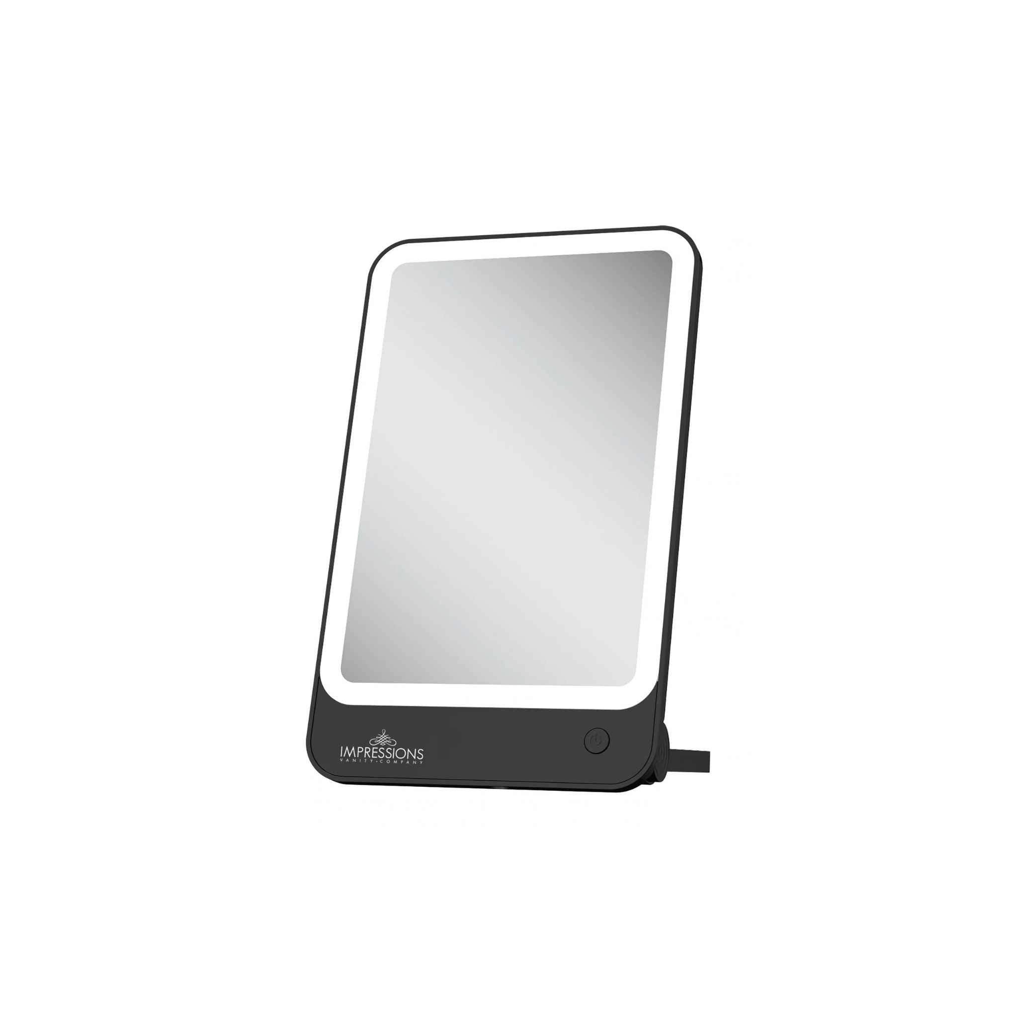 Impressions Home Chic Tri-Tone LED Makeup Mirror with Stand, цвет: Чёрный — фото 3