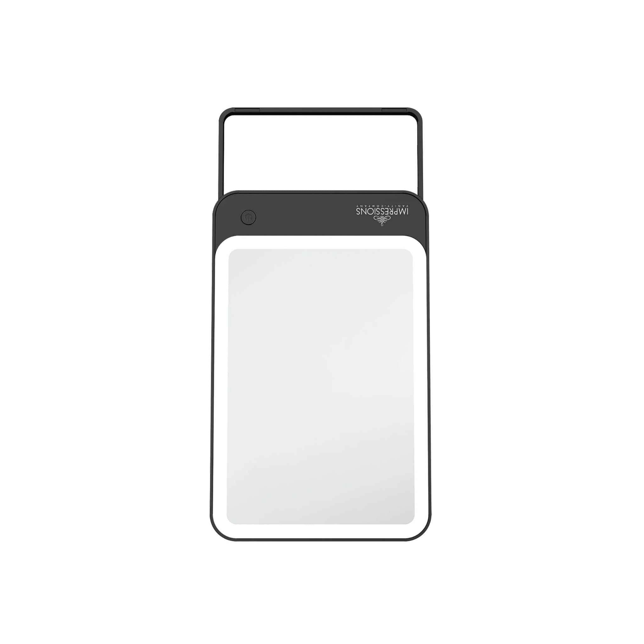 Impressions Home Chic Tri-Tone LED Makeup Mirror with Stand, цвет: Чёрный — фото 5
