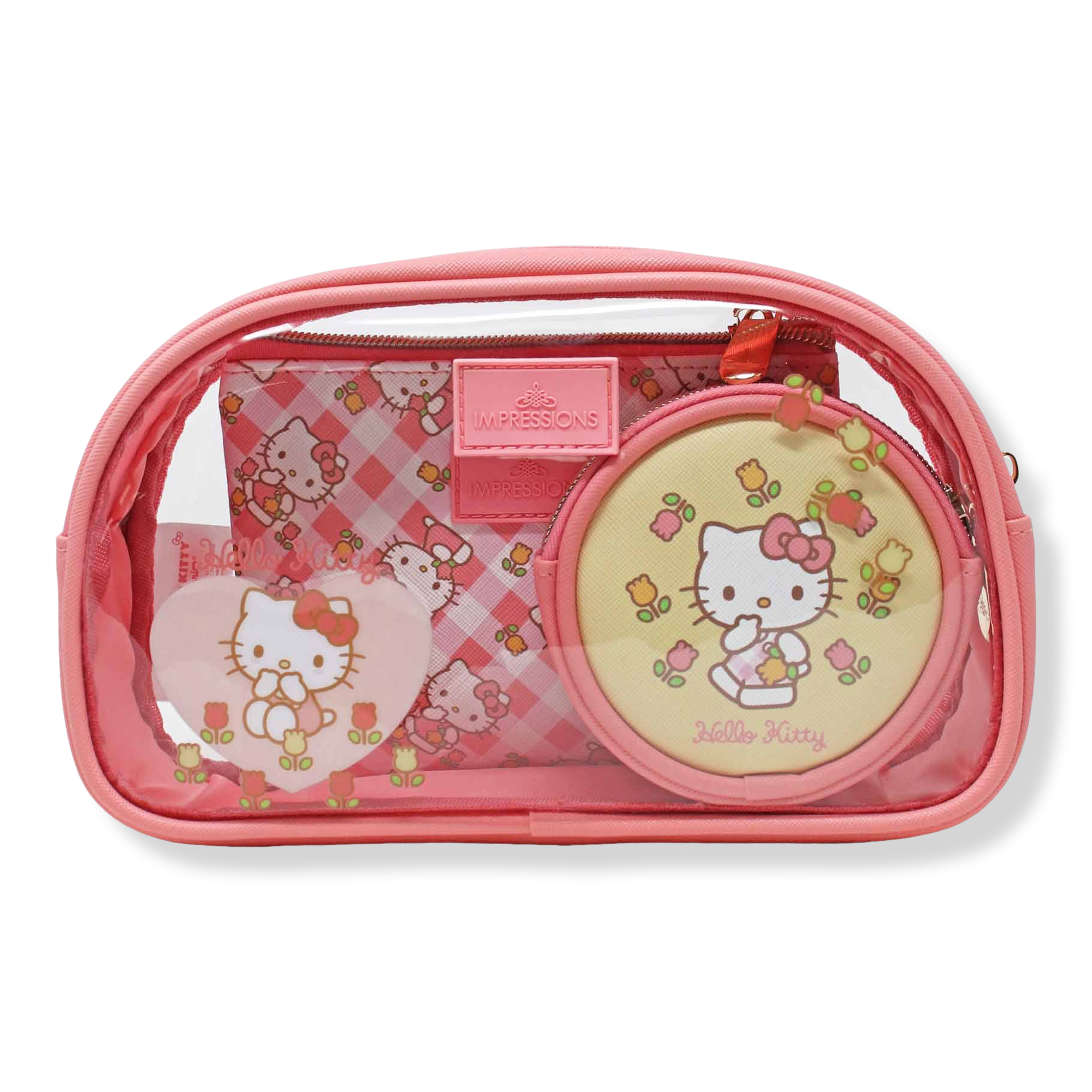Impressions Home Hello Kitty® 3-Pc Makeup Bag Set #1