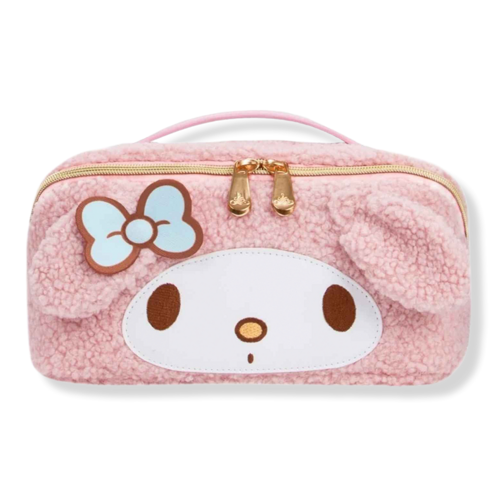 Impressions Home My Melody™ Unfold Travel Bag - Soft pink with white accents