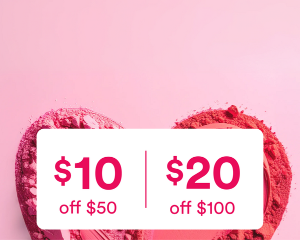 $10 off $50 | $20 off $100