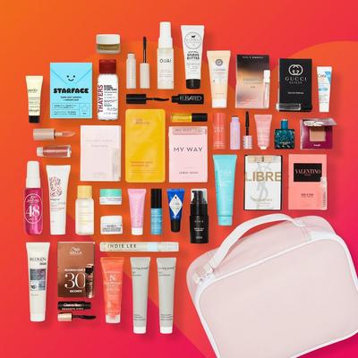 Free 41 piece beauty bag