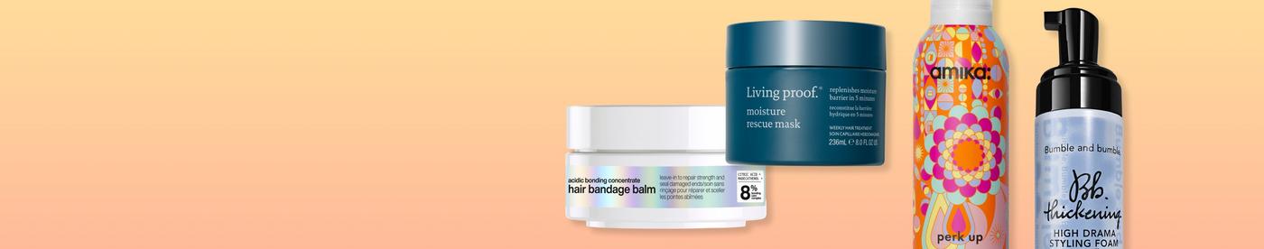 Just-dropped hair care