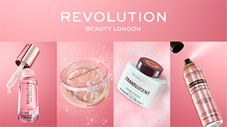 Revolution Skincare REVOLUTION BEAUTY LIGHT PINK HEADBAND