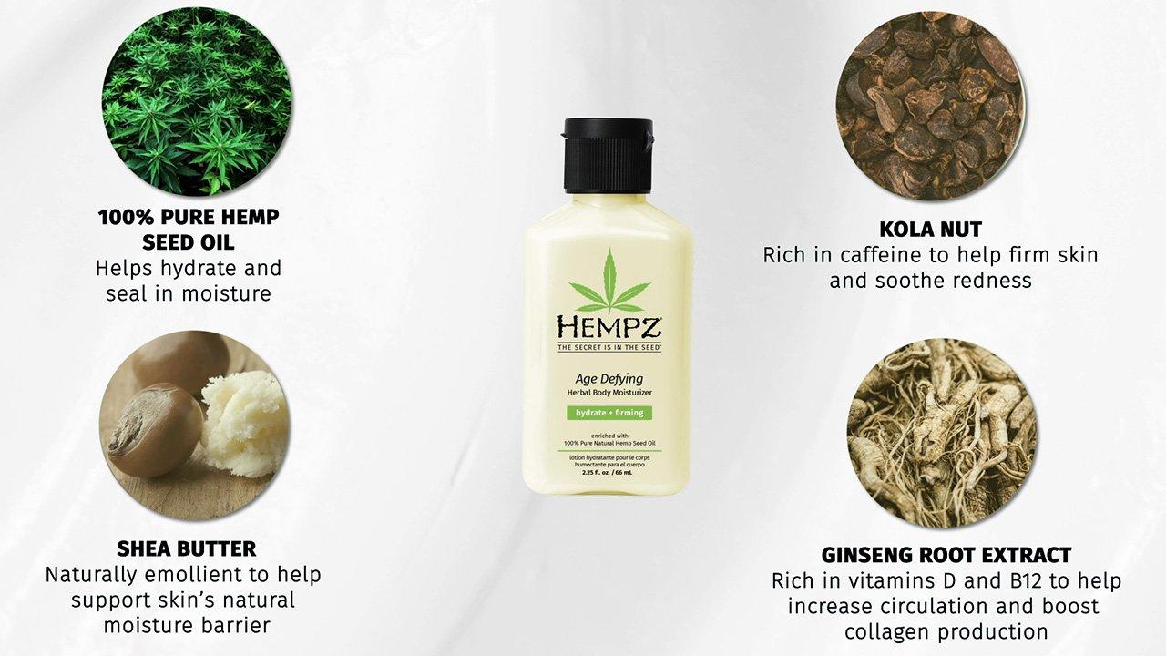 Hempz - 2.25 oz Age Defying Herbal Body Moisturizer | Ulta Beauty