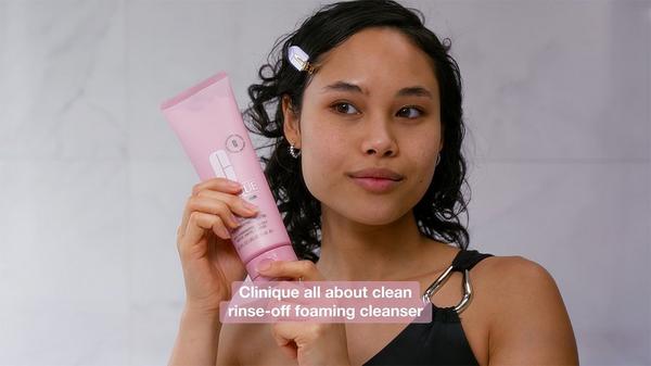 Clinique All About Clean Rinse-Off Foaming Face Cleanser #7