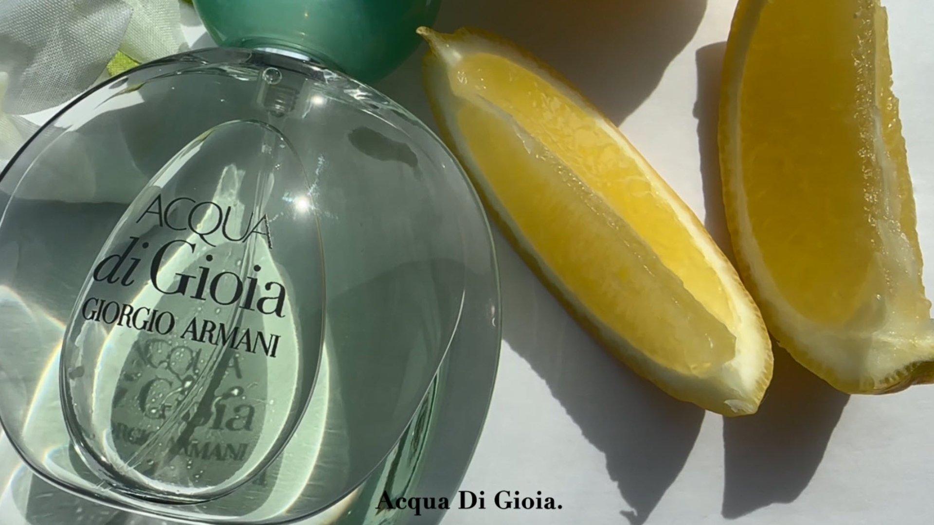 Armani perfume acqua online di gioia