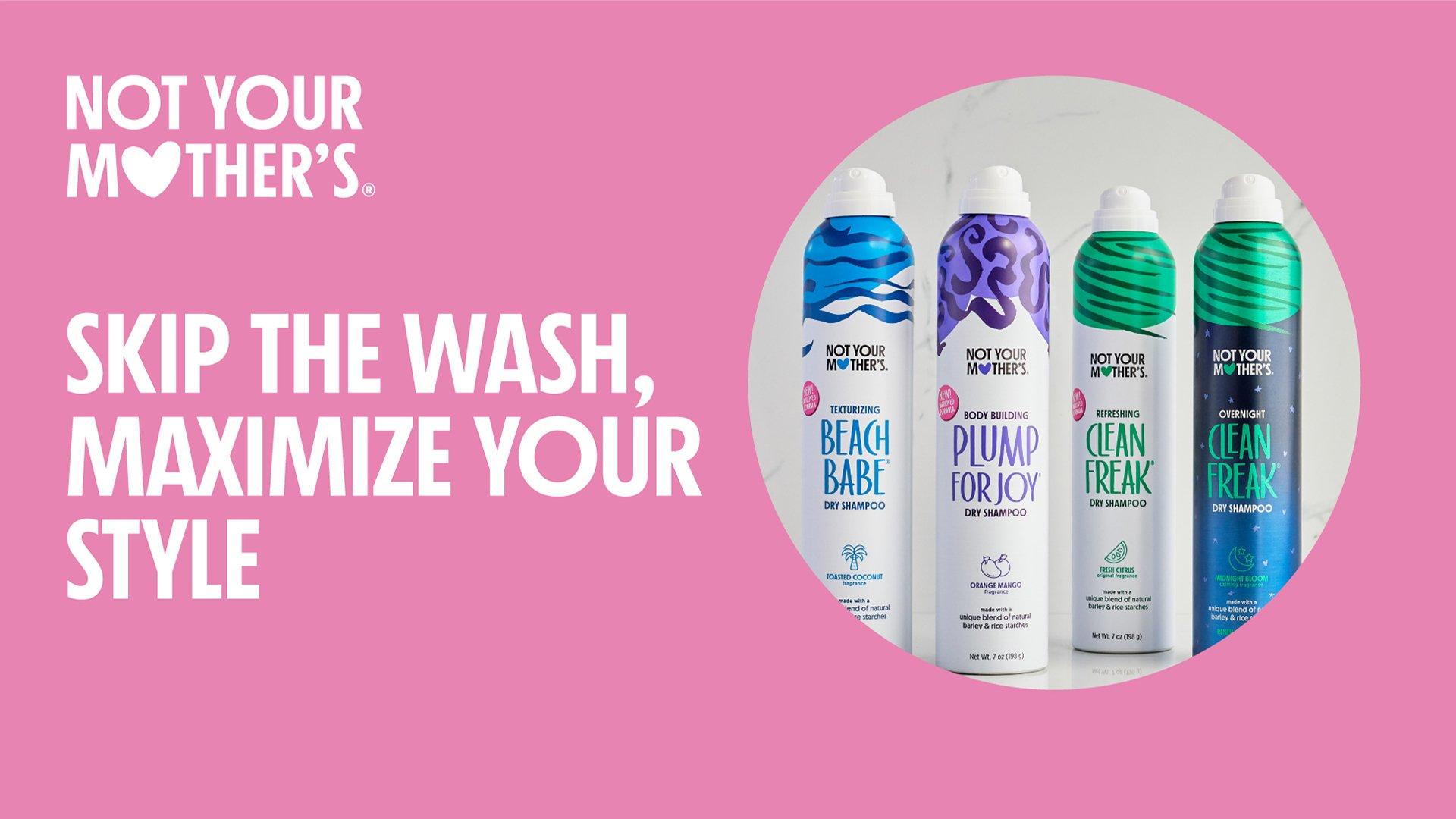 Not Your Mother's Clean Freak Dry Shampoo, Original, Refreshing - 1.6 oz