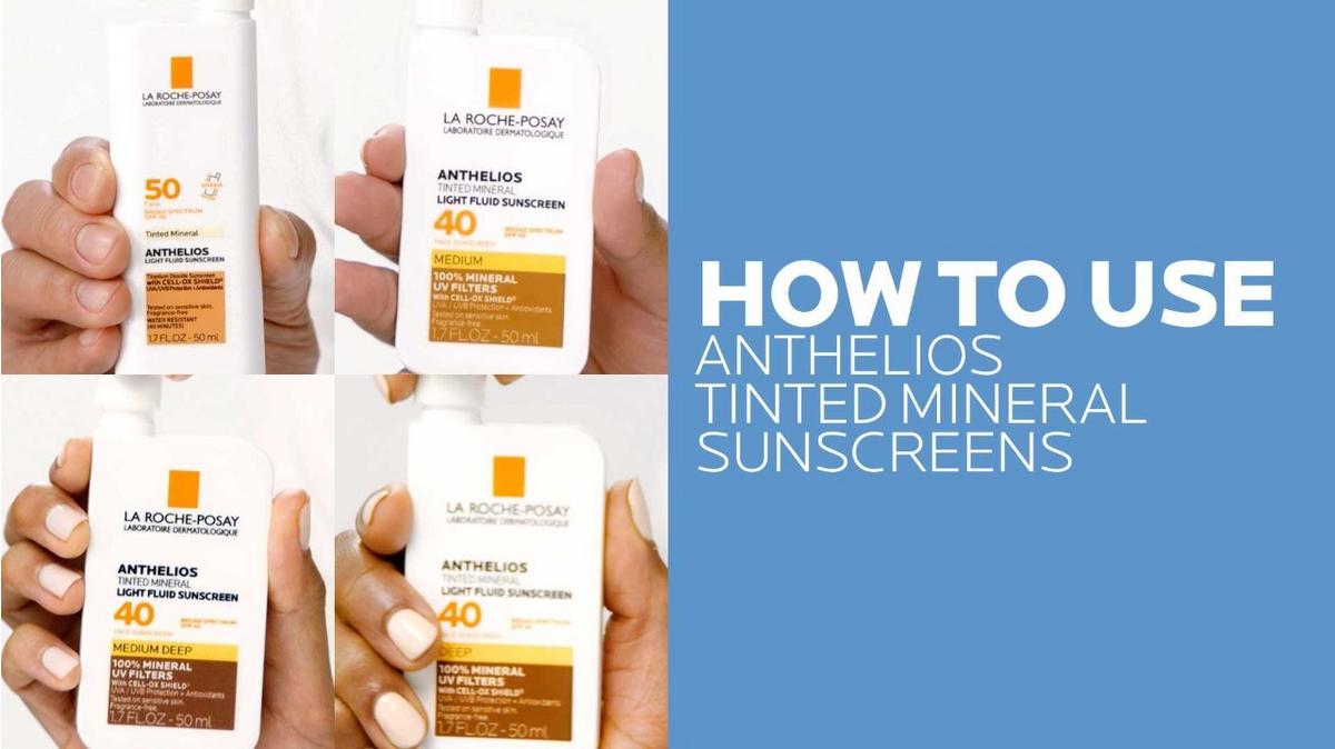 Anthelios Mineral Tinted Ultra Light Face Sunscreen Fluid SPF 50