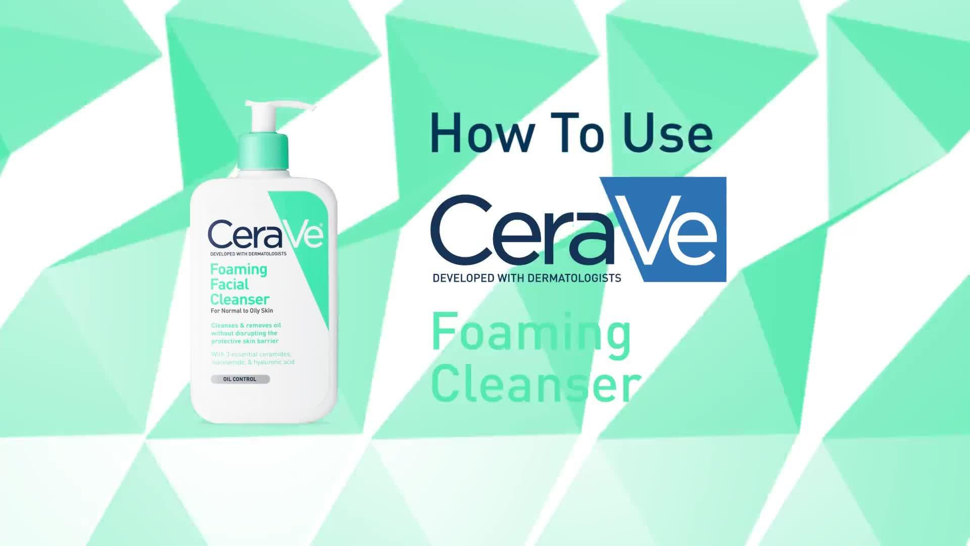 Cerave foaming deals facial cleanser