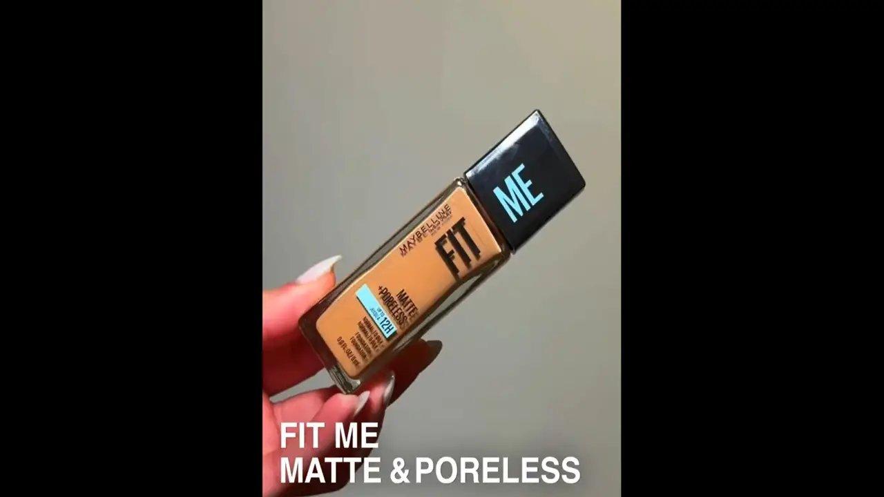 Maybelline Fit Me Matte & Poreless Foundation 118 Nude 30ml (1.01fl oz)