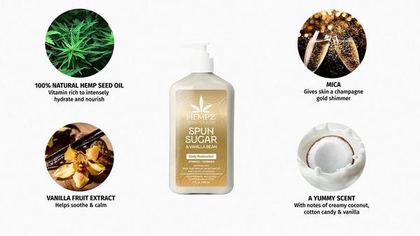 Hempz Spun Sugar & Vanilla Bean Herbal Body Moisturizer #7