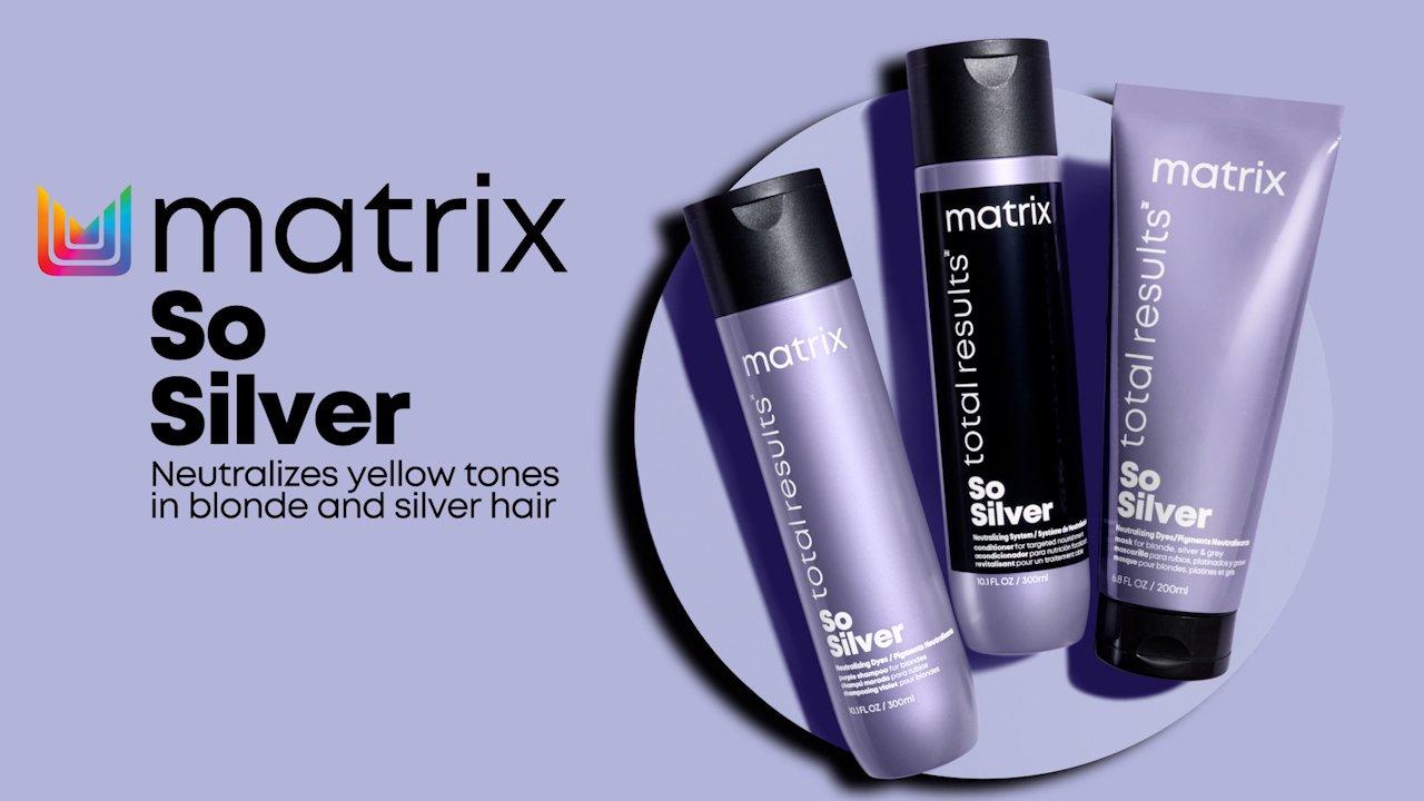 Matrix - 10.1 oz So Silver Purple Shampoo for Blonde Hair | Ulta Beauty