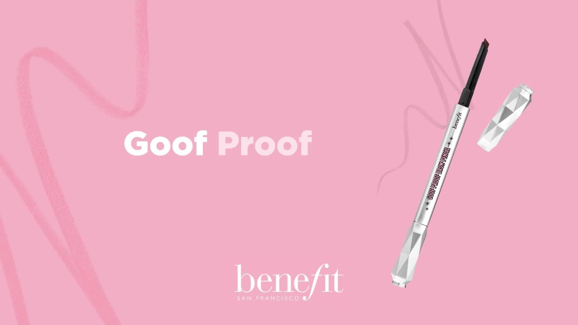 Benefit Cosmetics Goof Proof Waterproof Easy Shape & Fill Eyebrow