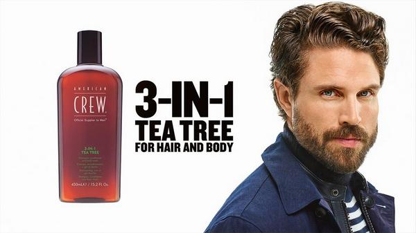 American Crew 3-in-1 Tea Tree Shampoo, Conditioner and Body Wash #7