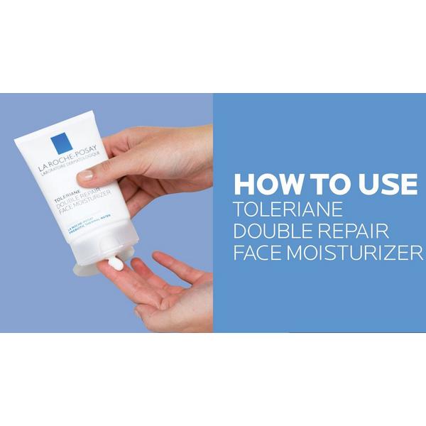 Crema Hidratante Facial Reparadora Doble Toleriane con FPS 30 8