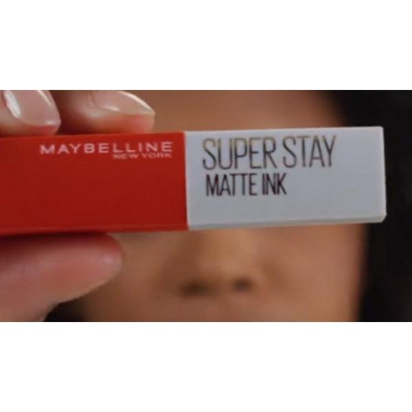 Lápiz labial líquido mate SuperStay de larga duración 4