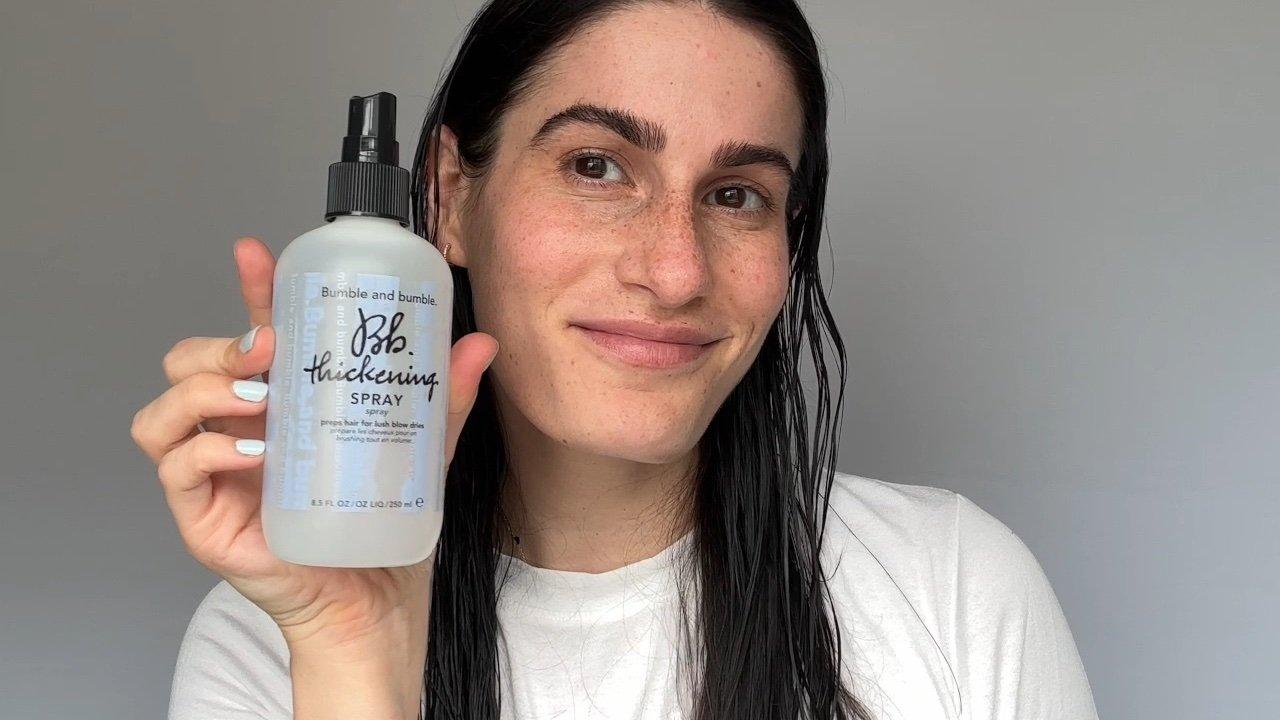 bumble and bumble thickening dry texture spray｜TikTok Search