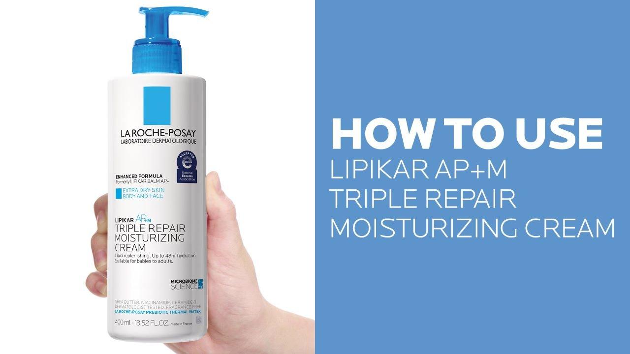 Lipikar AP+M Triple Repair Body Moisturizing Cream for Dry Skin