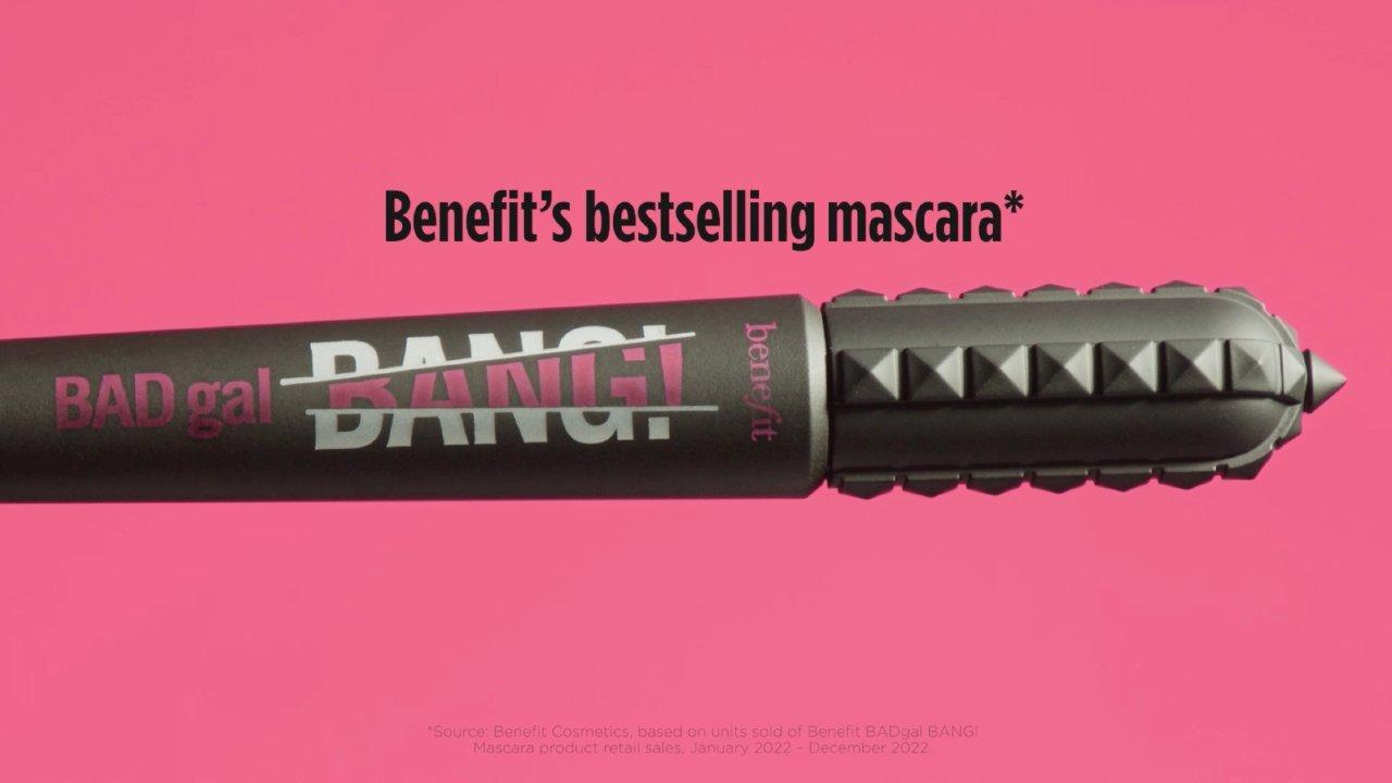 Benefit Cosmetics Mascara 3 Piece Full Size Set $72 Value They're Real Bad  Girl Bang Roller Lash Set Together At Last