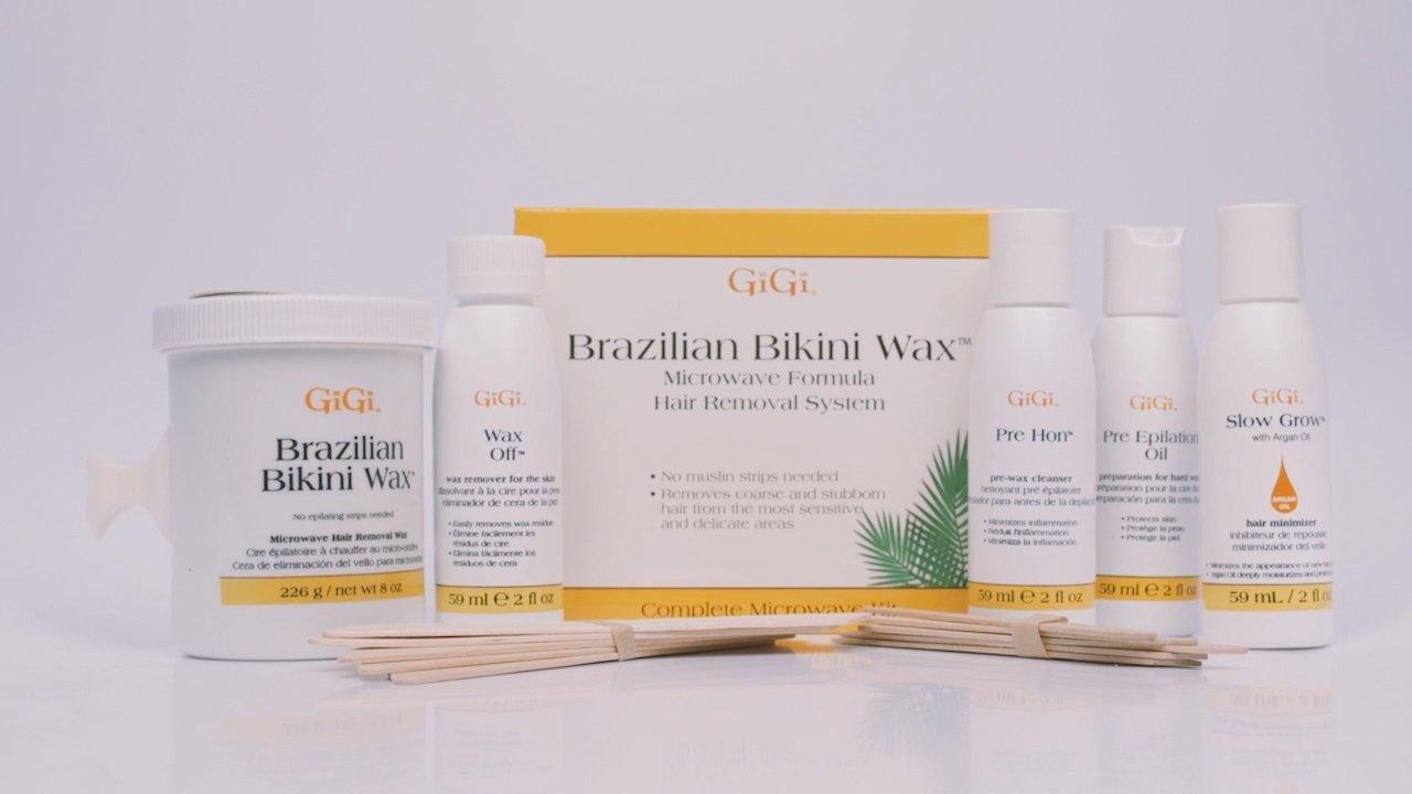 GiGi (3-PACK) Hard Body Wax for BRAZILIAN & Sensitive Areas and