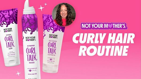 Not Your Mother's Curl Talk Defining & Frizz Taming Hair Cream #9
