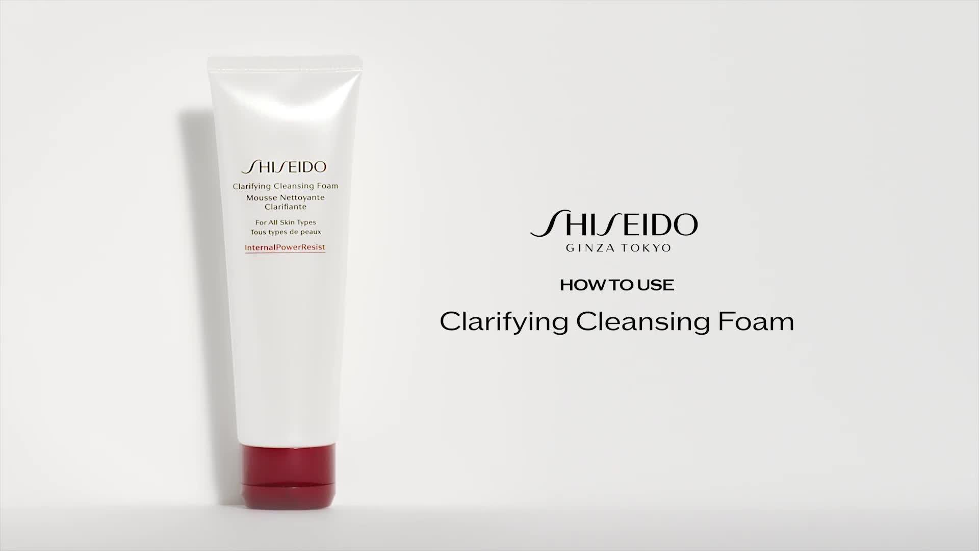 Clarifying Cleansing Foam - Shiseido