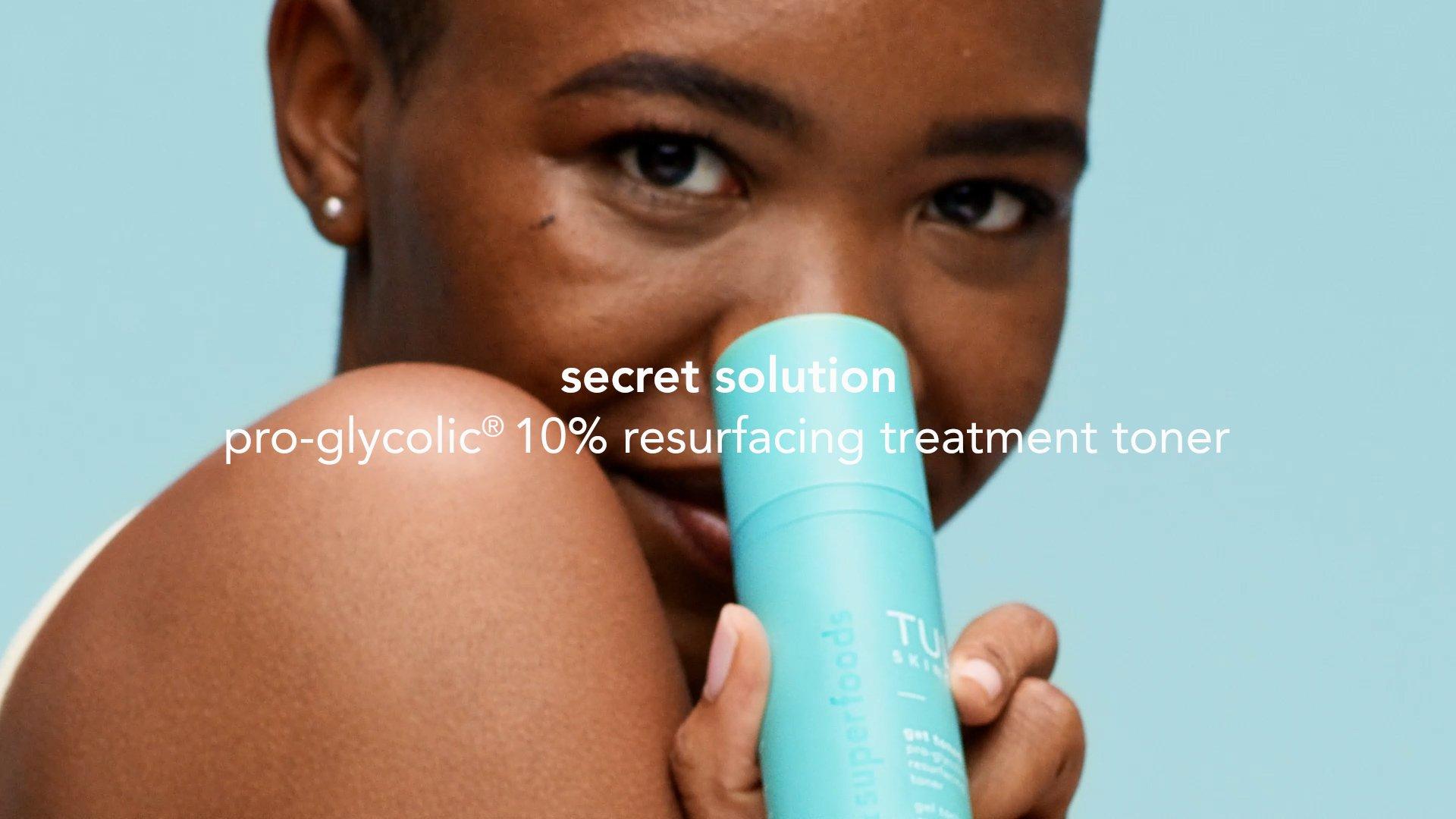 Secret Solutions Pro-Glycolic® 10% Resurfacing Treatment Toner - TULA  Skincare