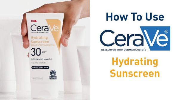 CeraVe Hydrating Mineral Sunscreen Lotion for Body SPF 30 for All Skin Types #9