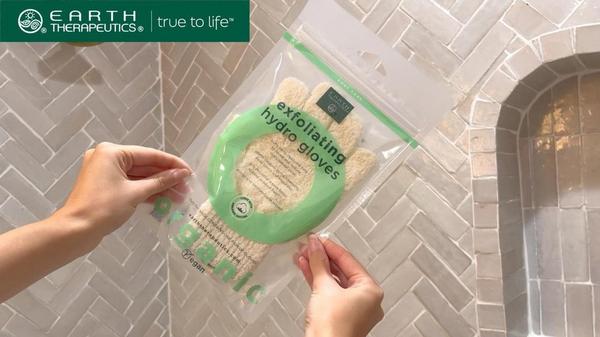 Earth Therapeutics Organic Cotton Exfoliating Gloves #6