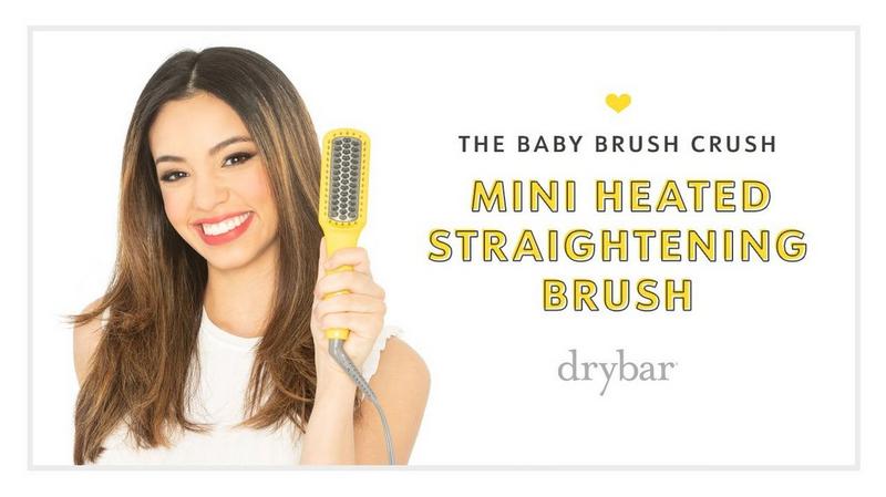 The Baby Brush Crush Mini Heated Straightening Brush