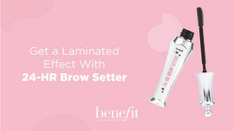 24-HR Brow Setter Clear Eyebrow Gel with Lamination Effect Mini