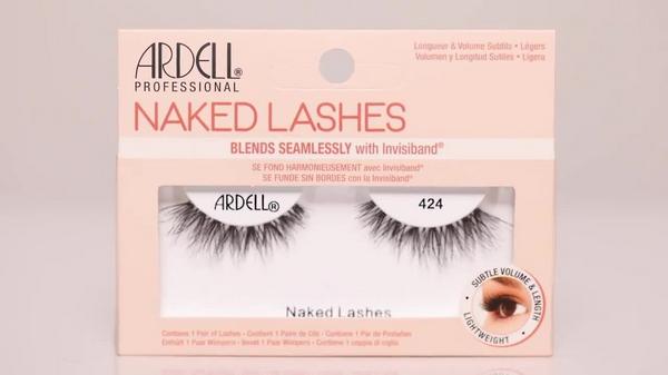 Ardell Naked False Eyelashes #424 in Black #7