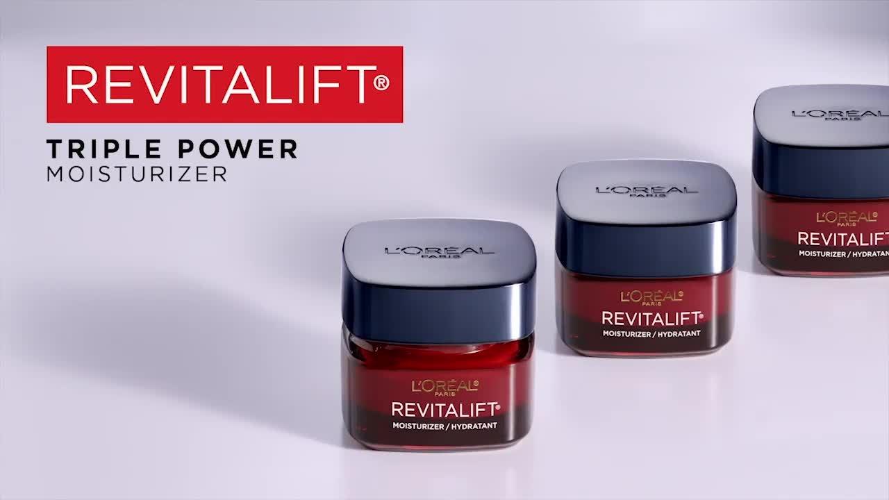 L'oreal Revitalift Anti-Aging Lotion, Triple Power, Broad Spectrum SPF 30 - 1.7 fl oz