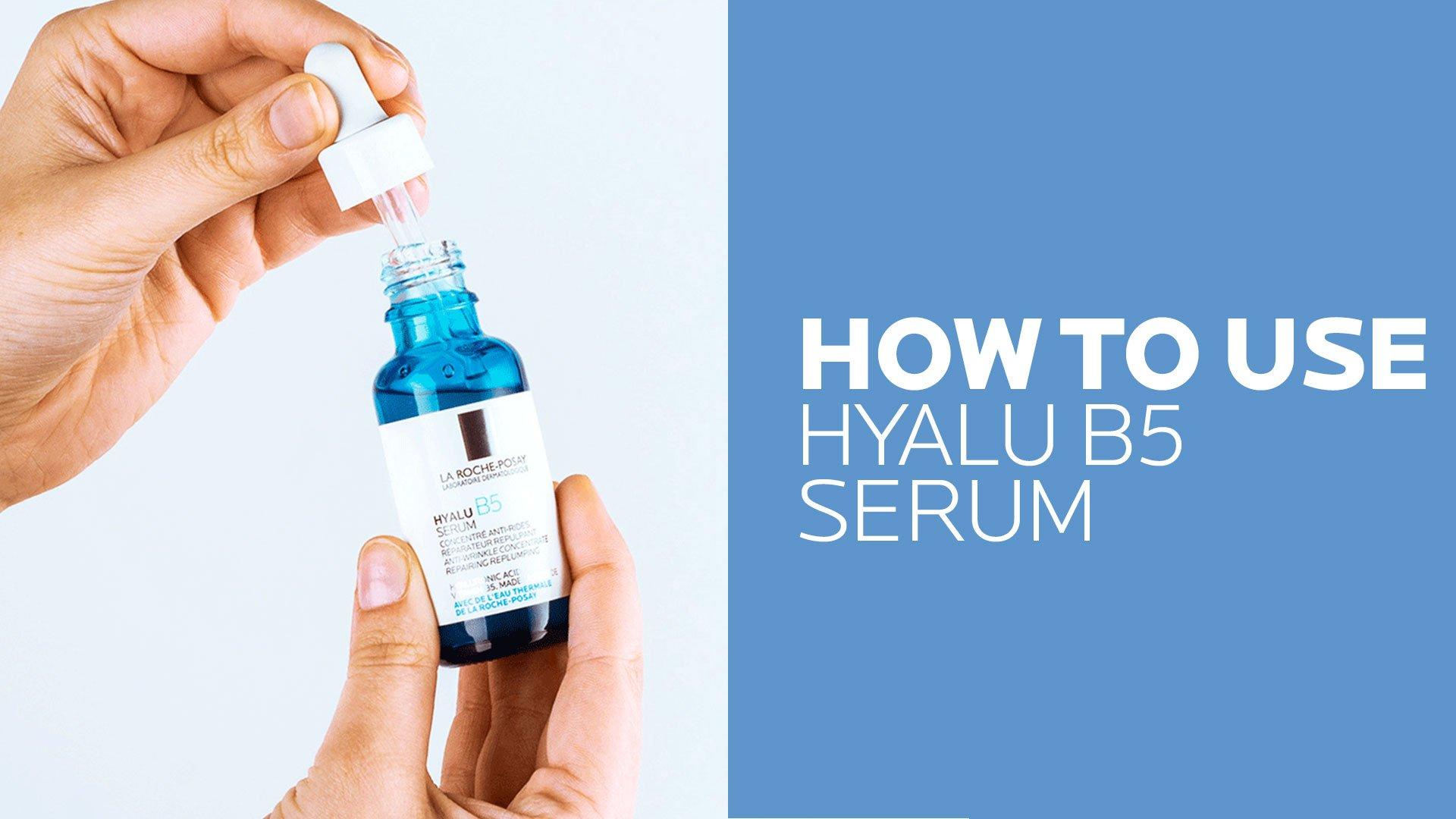 La Roche-Posay Hyalu B5 Pure Hyaluronic Acid Serum for Face, with Vitamin B5,  Anti-Aging Serum for Fine Lines and Wrinkles, Hydrating Serum to Plump and  Repair Dry Skin, Safe on Sensitive Skin 