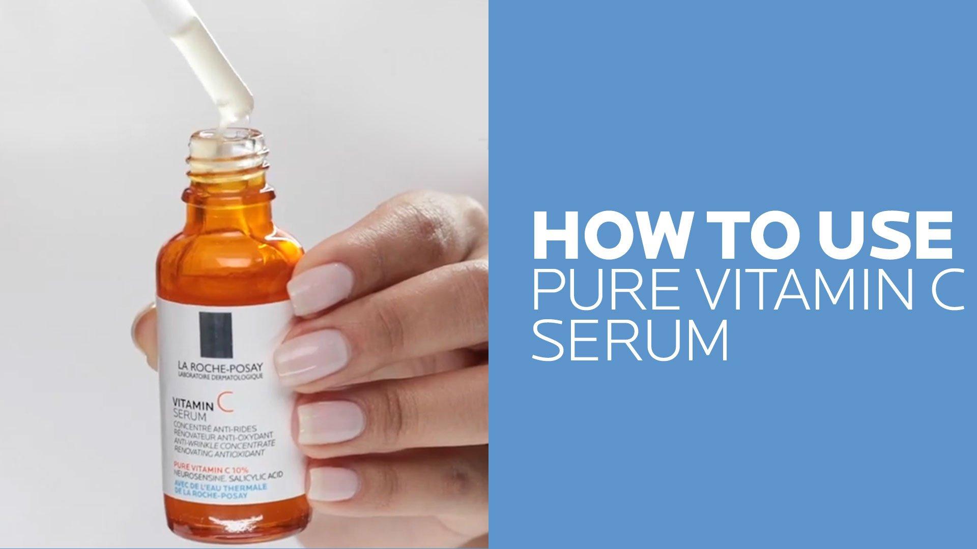 10% Pure Vitamin C Anti-Aging Face Serum - La Roche-Posay