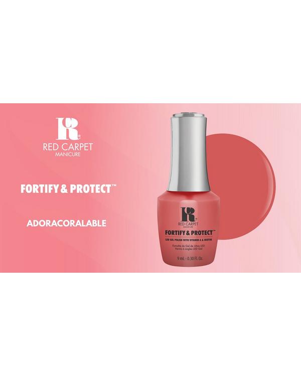 Red Carpet Manicure Fortify & Protect LED Gel Nail Polish Collection #6