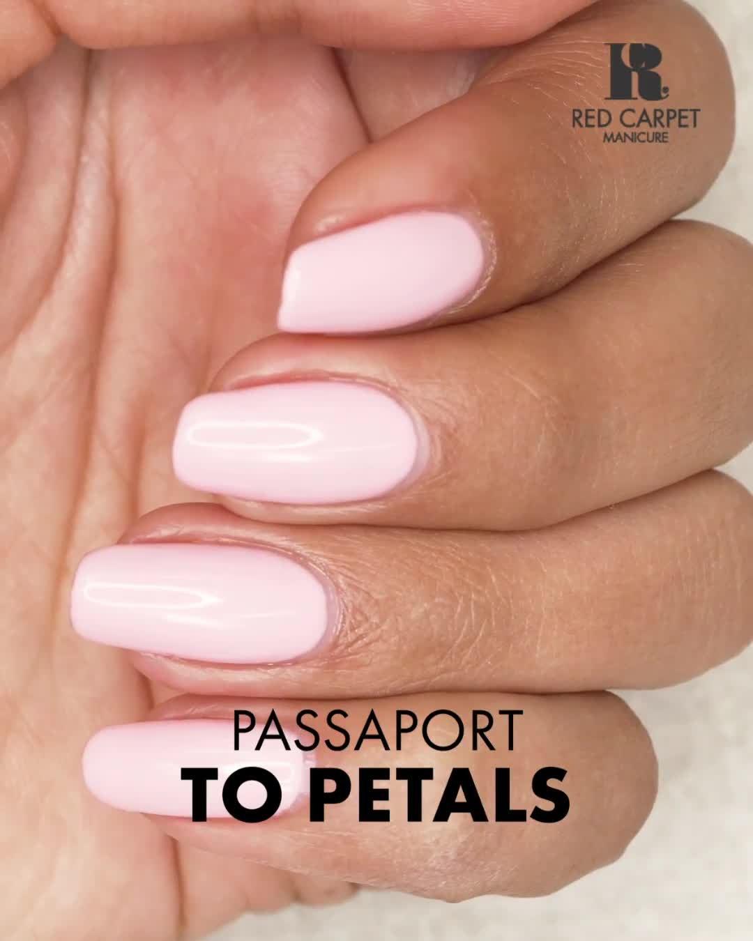 Red Carpet Manicure - Passport To Petals Fortify & Protect LED Gel