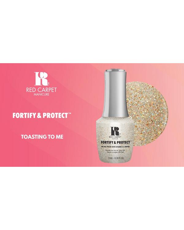 Red Carpet Manicure Fortify & Protect LED Gel Nail Polish Collection #4