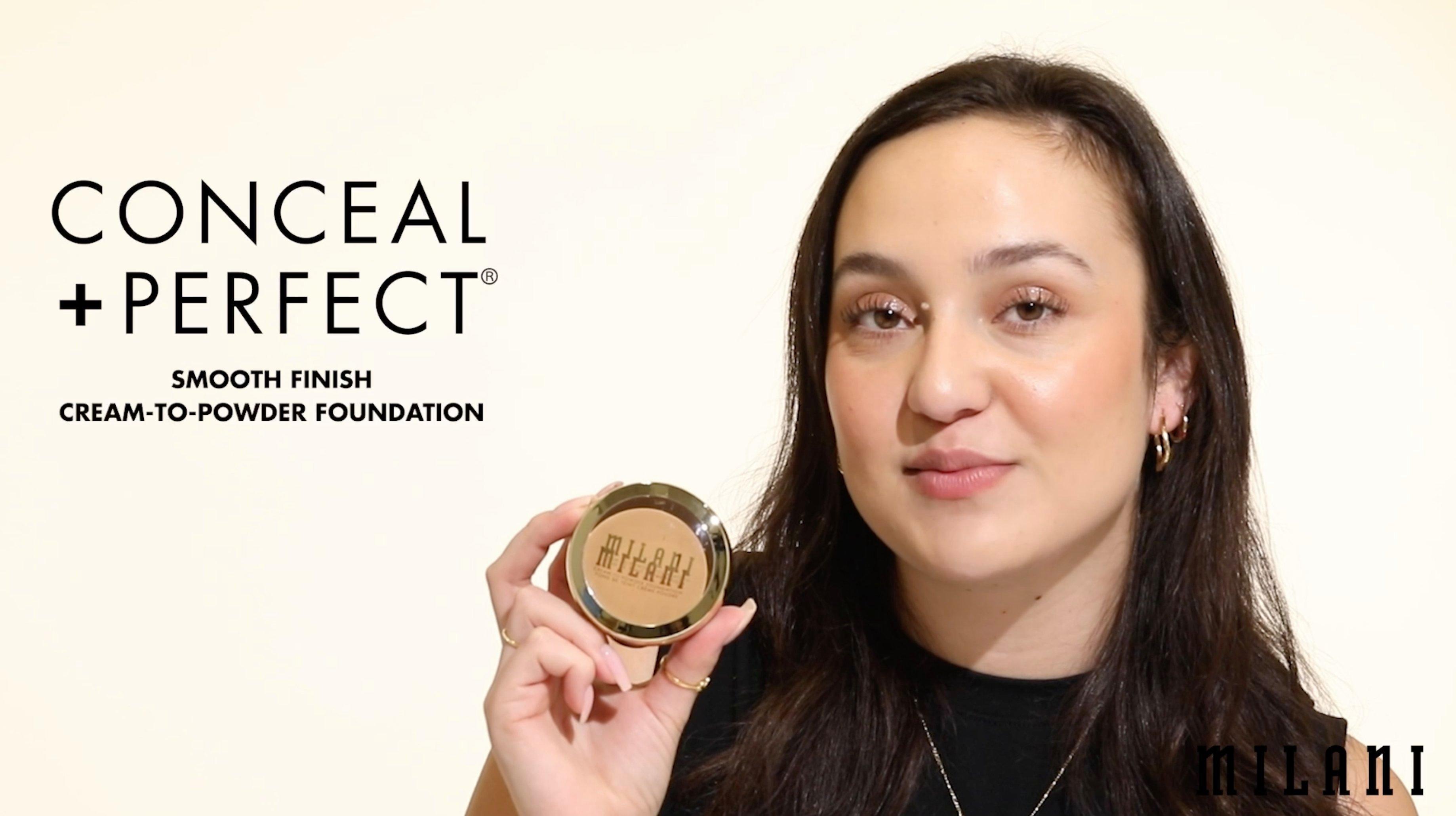 Creamy Natural Conceal + Perfect Smooth Finish Cream-To-Powder Foundation -  Milani