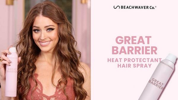 Beachwaver Co. Great Barrier Heat Protectant Hairspray #6