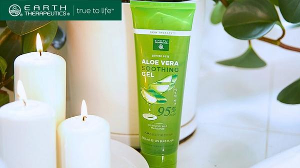 Earth Therapeutics 95% Aloe Vera Soothing Gel #6