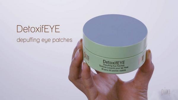 Pixi DetoxifEYE Depuffing Eye Patches with Caffeine & Cucumber #7