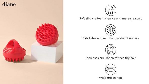 Diane Deep Cleanse Shampoo Scalp Massage Brush #7