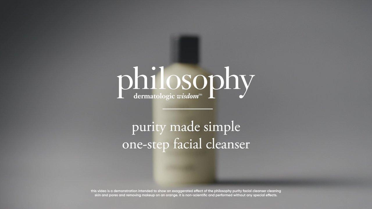 Purity Made Simple One-Step Facial Cleanser - Philosophy