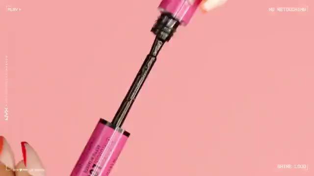 Beauty Vegan Lipstick High Loud NYX Shine | Long-Lasting Ulta Shine Makeup Professional - Liquid