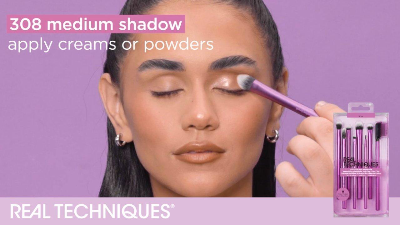 Real Techniques Everyday Eye Essentials 8-Piece Eyeshadow Brush